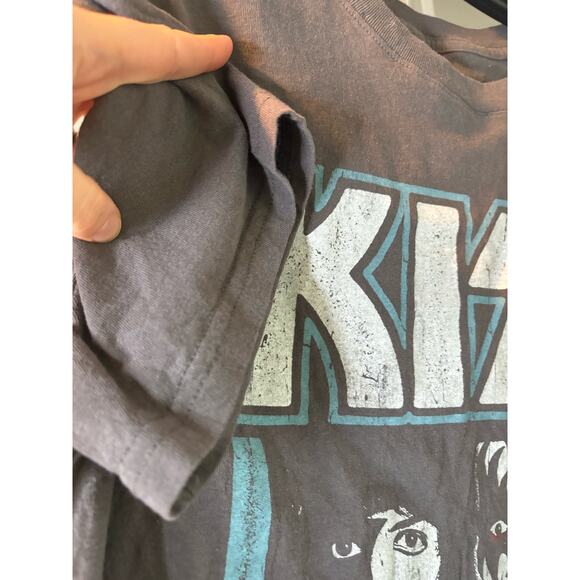 KISS rock band tee T-shirt womens size Large retro - Picture 5 of 8